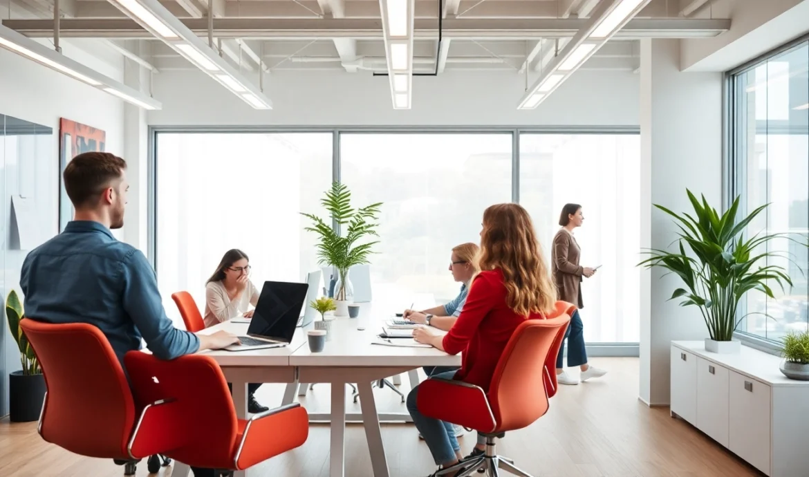 Professional team analyzing digital marketing strategies for business growth with emphasis on