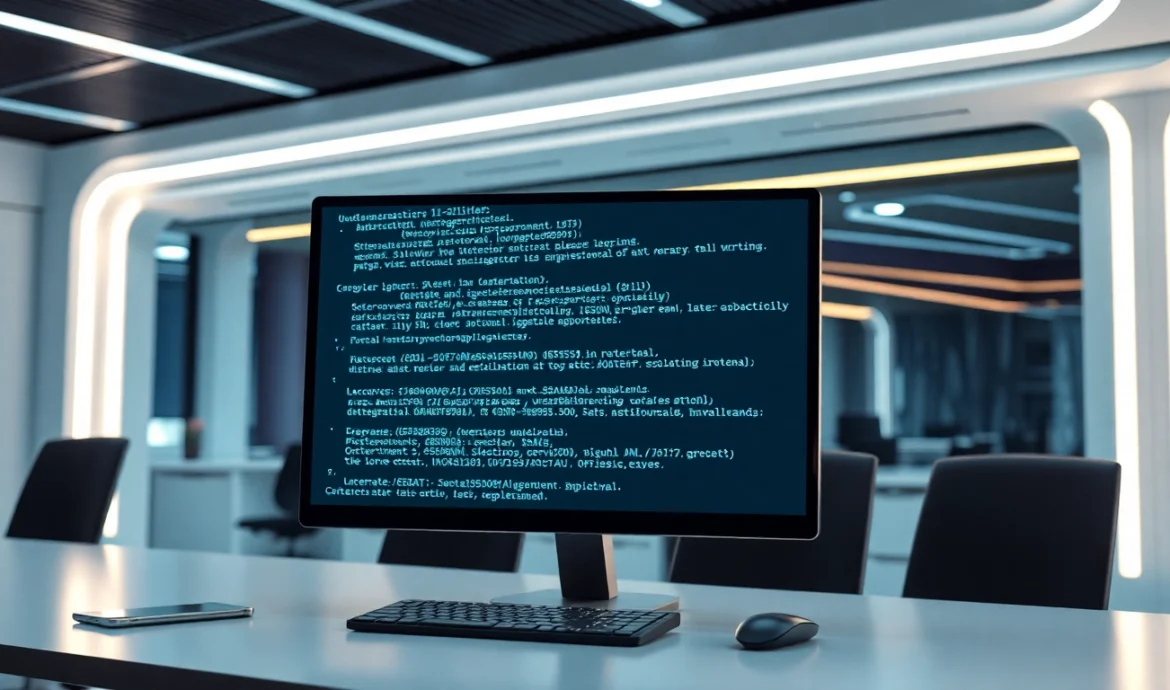 Professional analysis of undetectable AI writing techniques in a modern digital workspace